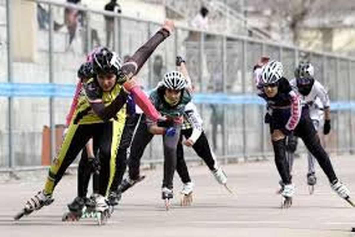برگزاری مسابقات اسکیت سرعت در همدان گرامیداشت مرحومه پرمون نطقی