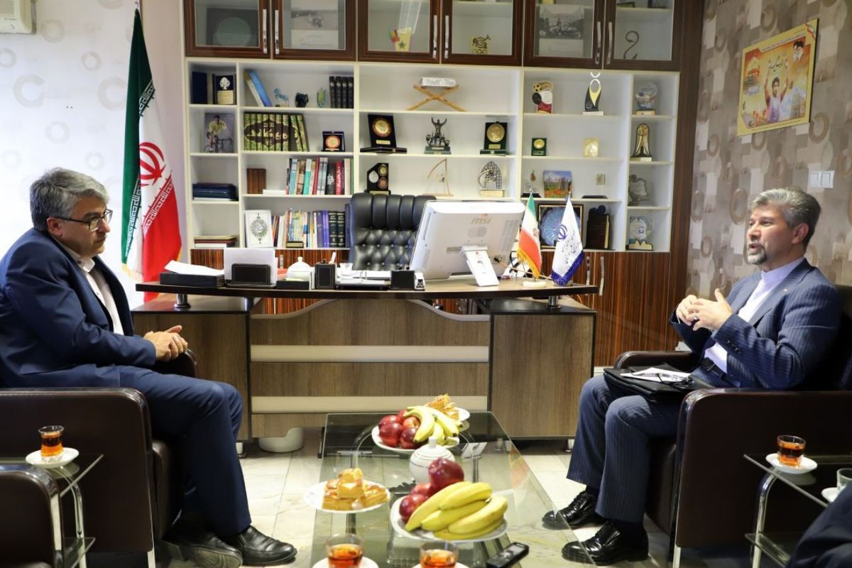 دیدار سرکنسولگری ایران در ترکیه با مدیر کل ورزش و جوانان استان اردبیل