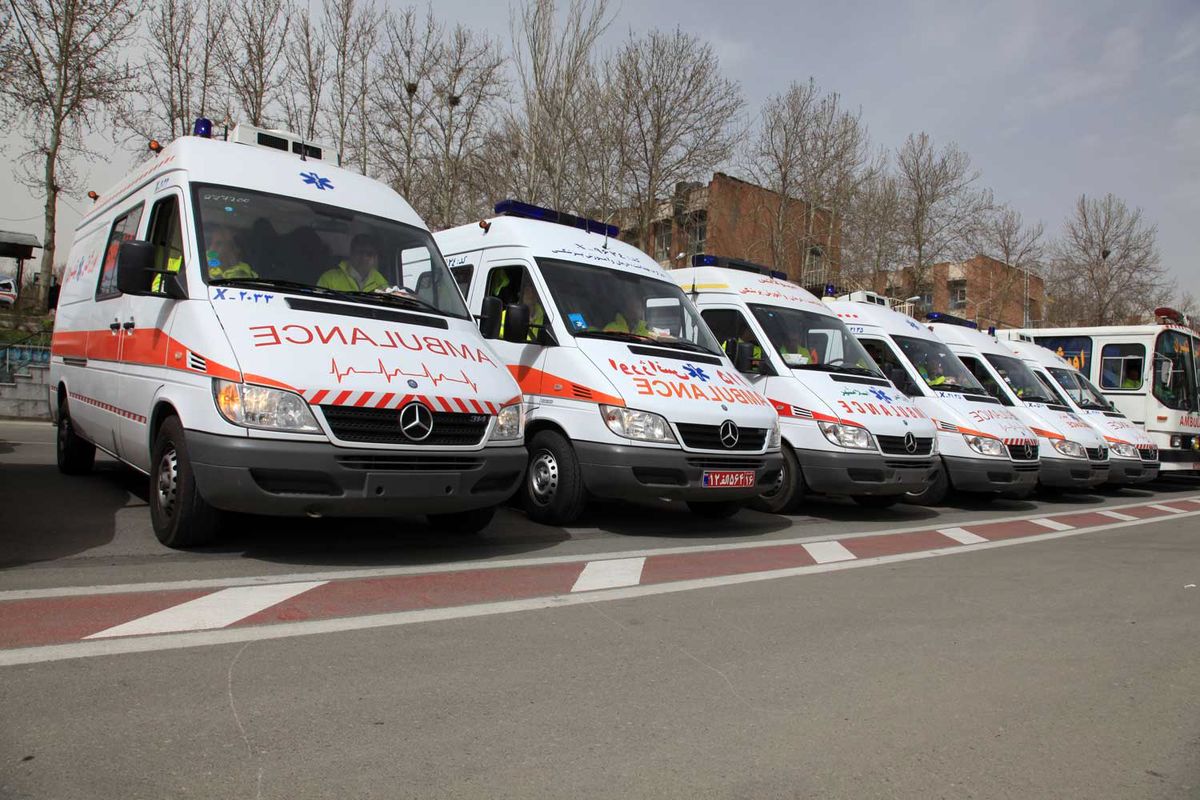 هشت دستگاه آمبولانس به ناوگان اورژانس کردستان اضافه شد