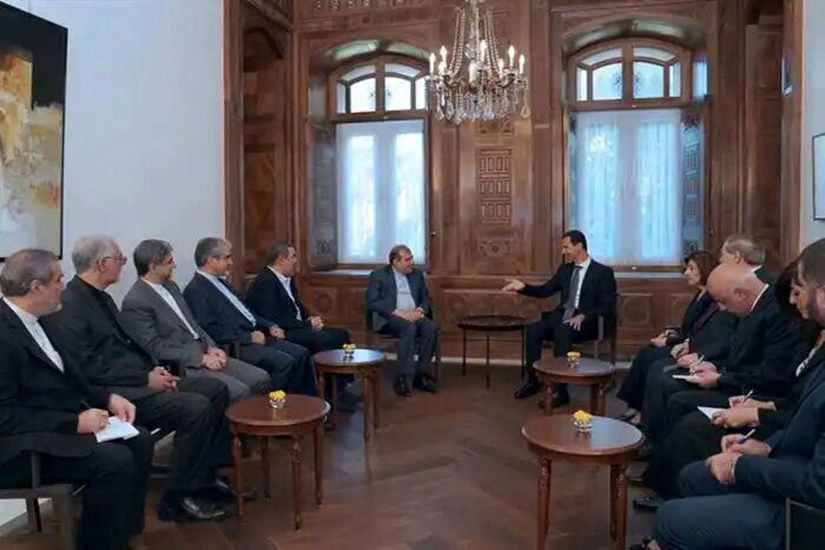 دستیار ارشد وزیر امور خارجه کشورمان با بشار اسد دیدار کرد