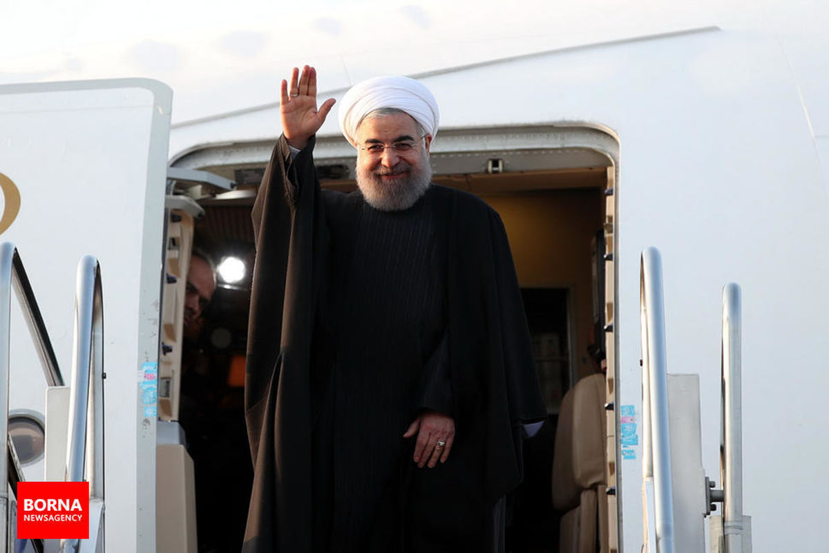 روحانی ایروان را به مقصد تهران ترک کرد