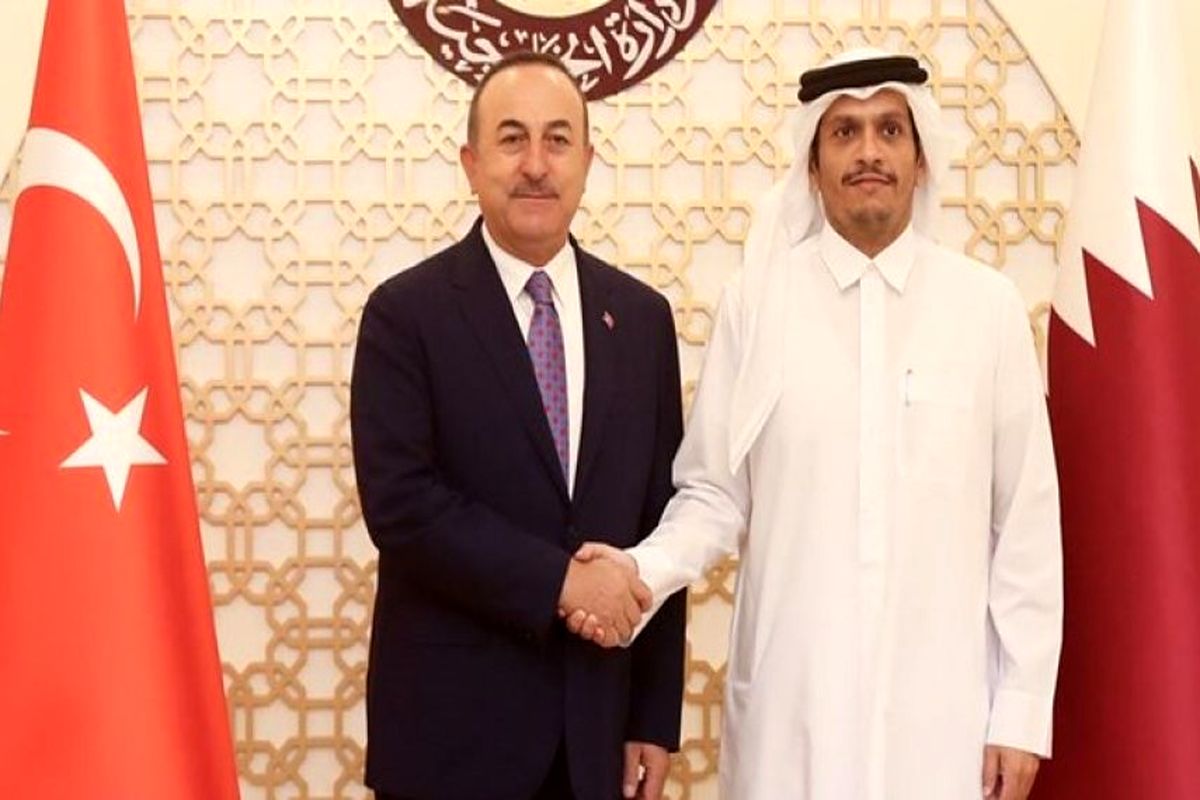 دیدار وزیر خارجه ترکیه با همتای قطری‌اش