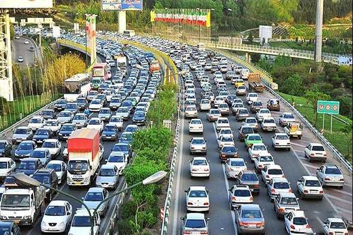 ترافیک در آزاد راه تهران - کرج