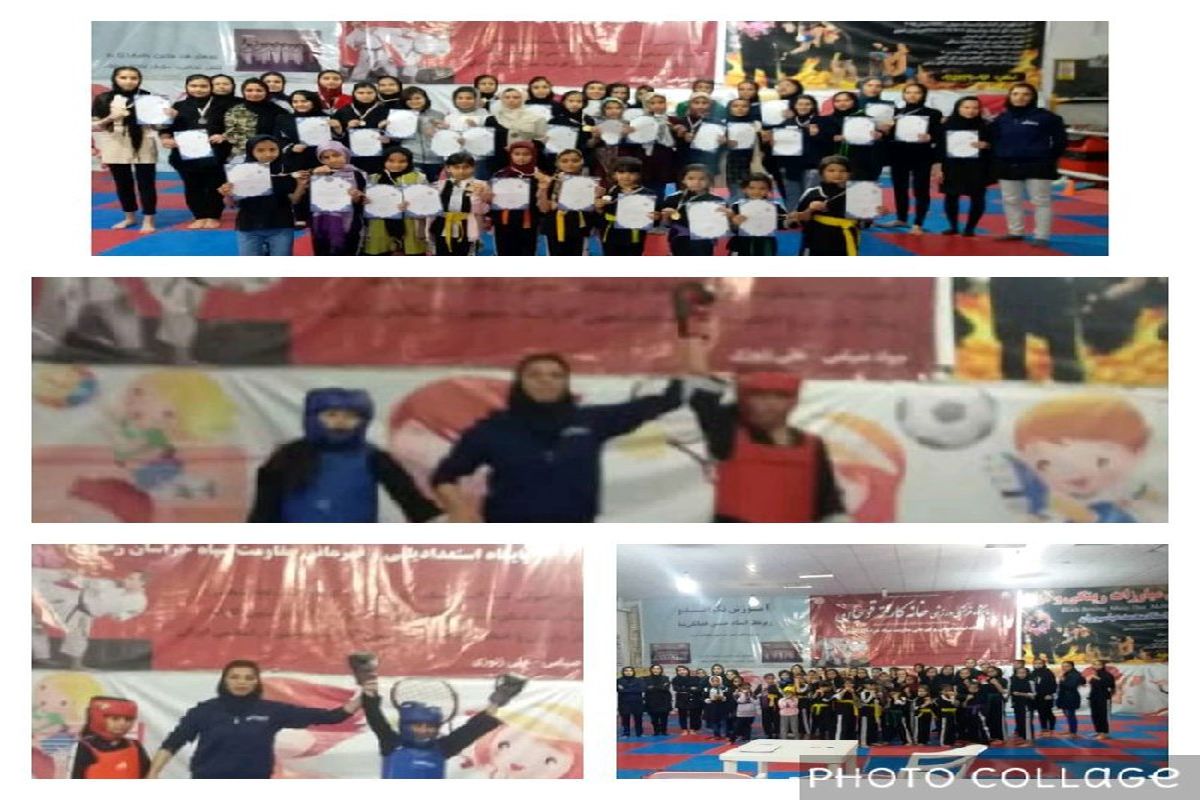 مسابقات ووشو دختران در قوچان برگزار شد