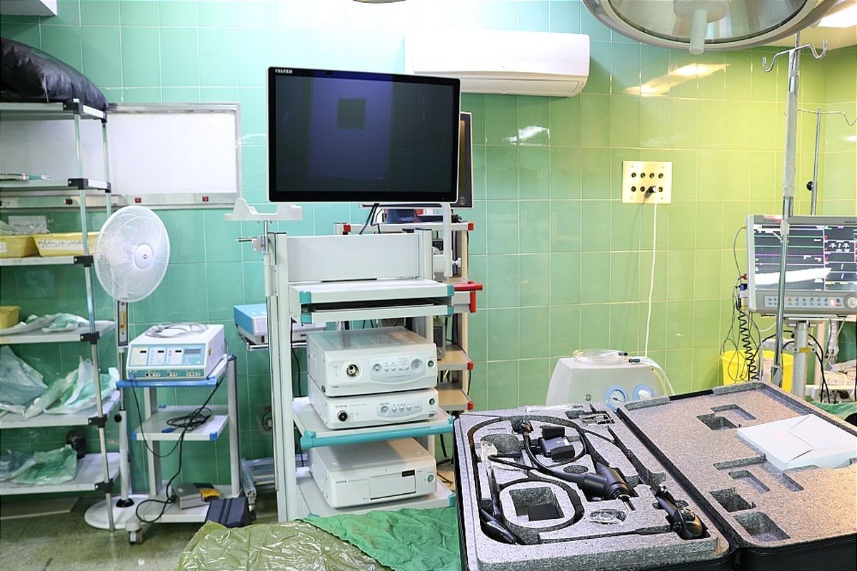 راه اندازی دستگاه EBUS (سونوگرافی داخلی مجاری هوایی) در مرکز آموزشی درمانی افضلی پور کرمان