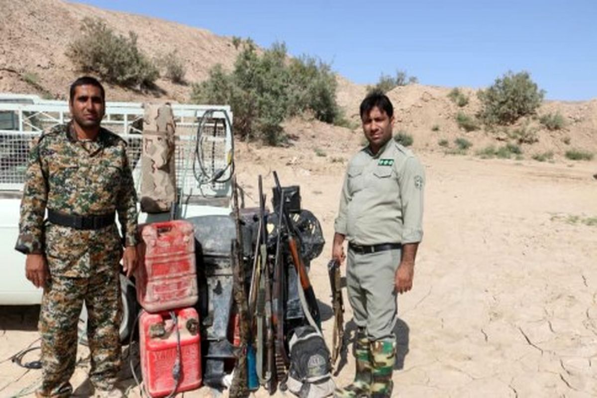 کشف سلاح و شکارغیرمجاز از متخلفین در شهرستان زهک