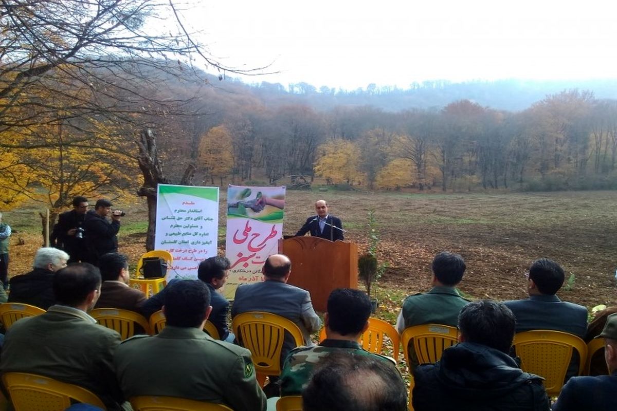 کاشت بیش از یک میلیون اصله درخت و ایجاد ۱۰۰ بوستان روستایی در استان