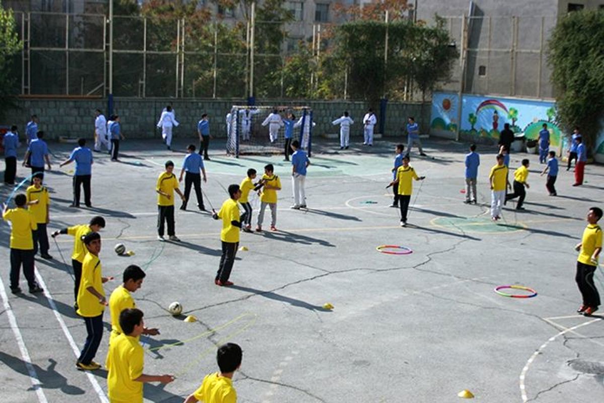 تعطیلی زنگ ورزش مدارس تهران تا ۶ آذر