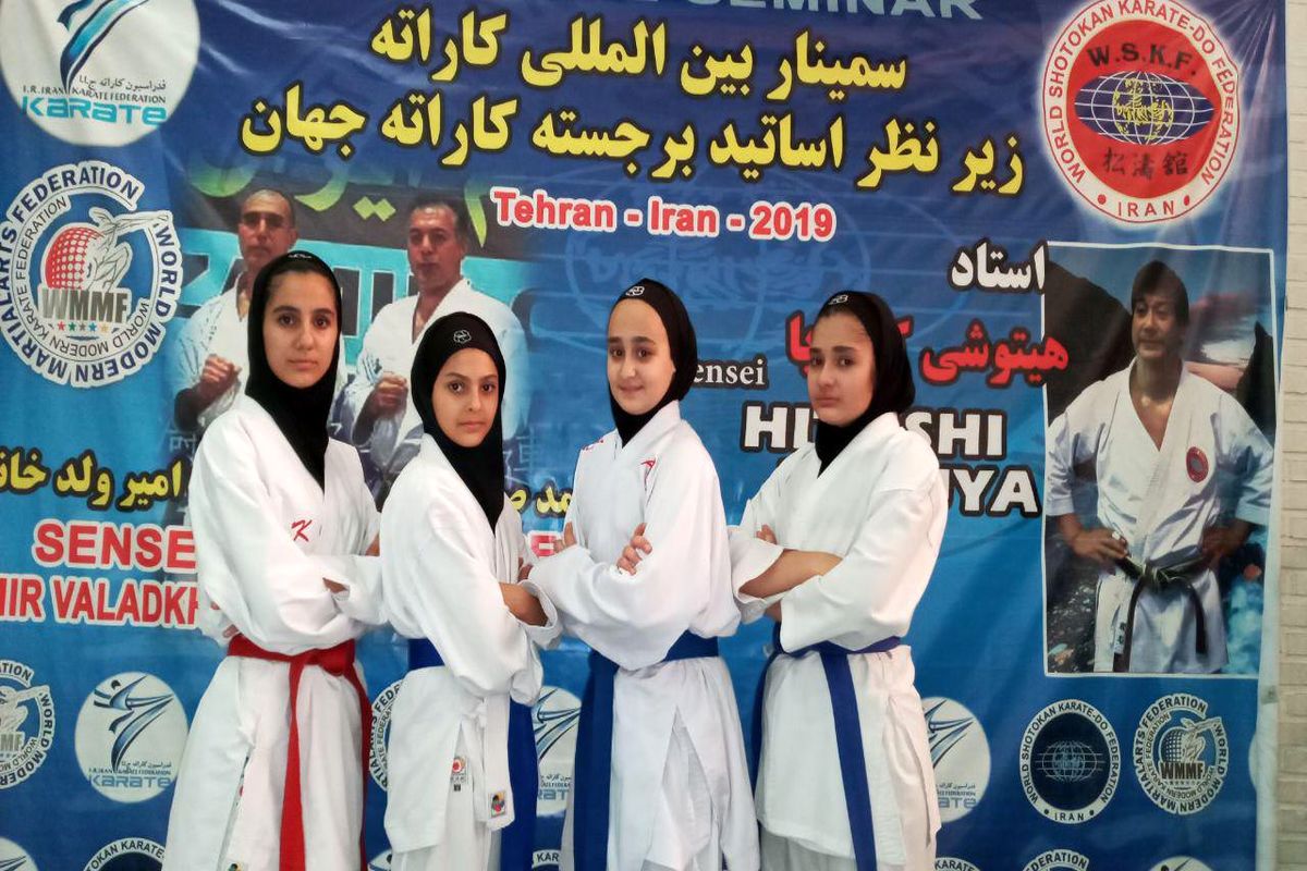 درخشش کاراته کاهای شهرداری سمنان در رقابت های بین المللی کاراته  کاپ ایران زمین 