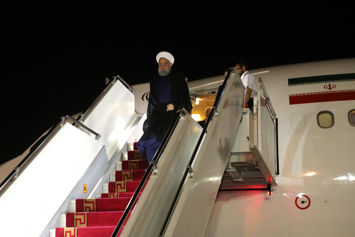 دکتر روحانی به تهران بازگشت