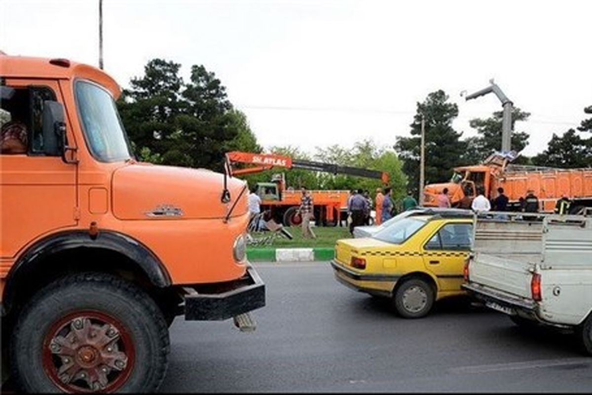 ورود کامیون ها به تهران ممنوع!
