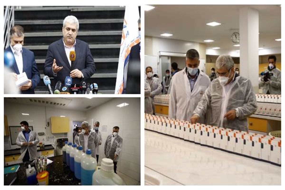 افتتاح خط تولید کیت تشخیص کرونا در کشور/  ۲۳ داروی زیستی در داخل کشور تولید می‌شود