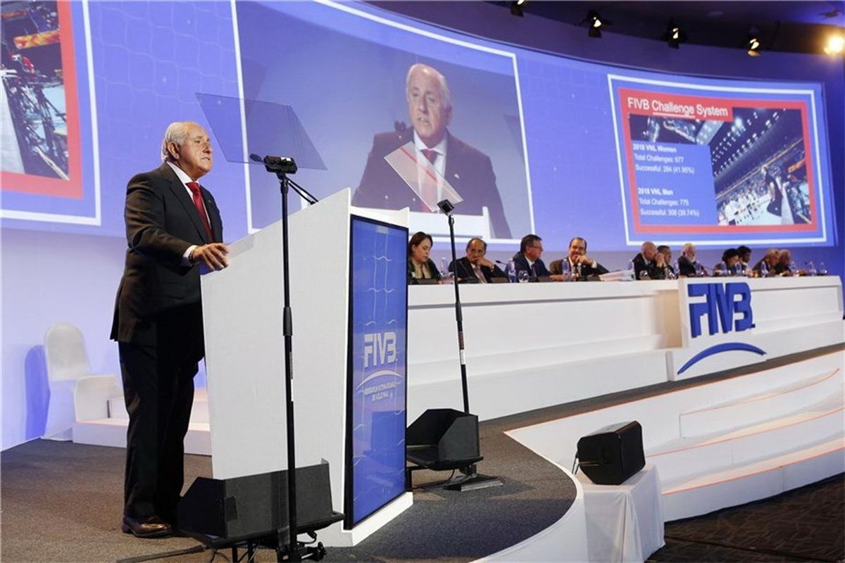 کنگره جهانی FIVB به تعویق افتاد