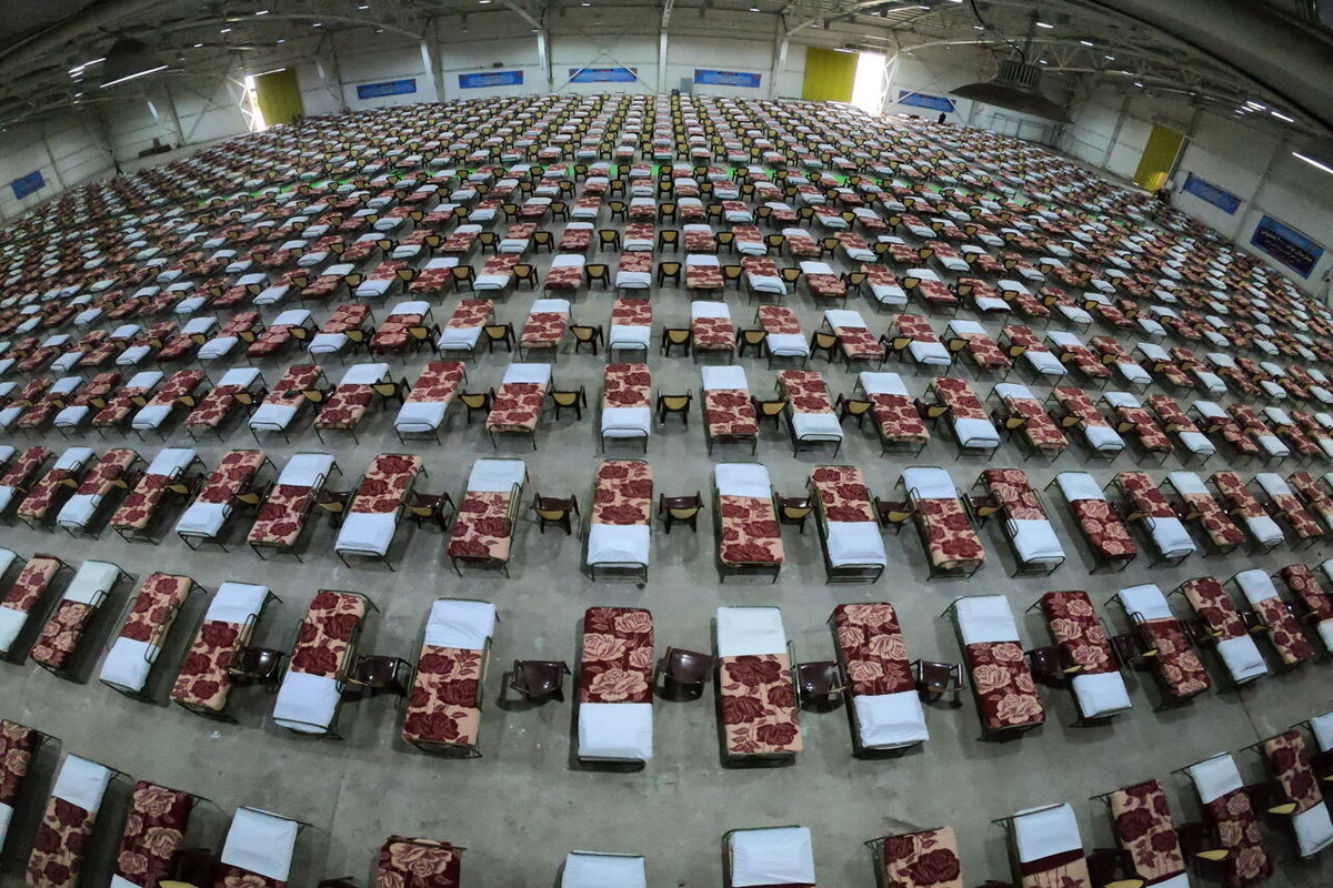 ۷ هزار تخت نقاهتگاهی توسط ارتش ایجاد شده است