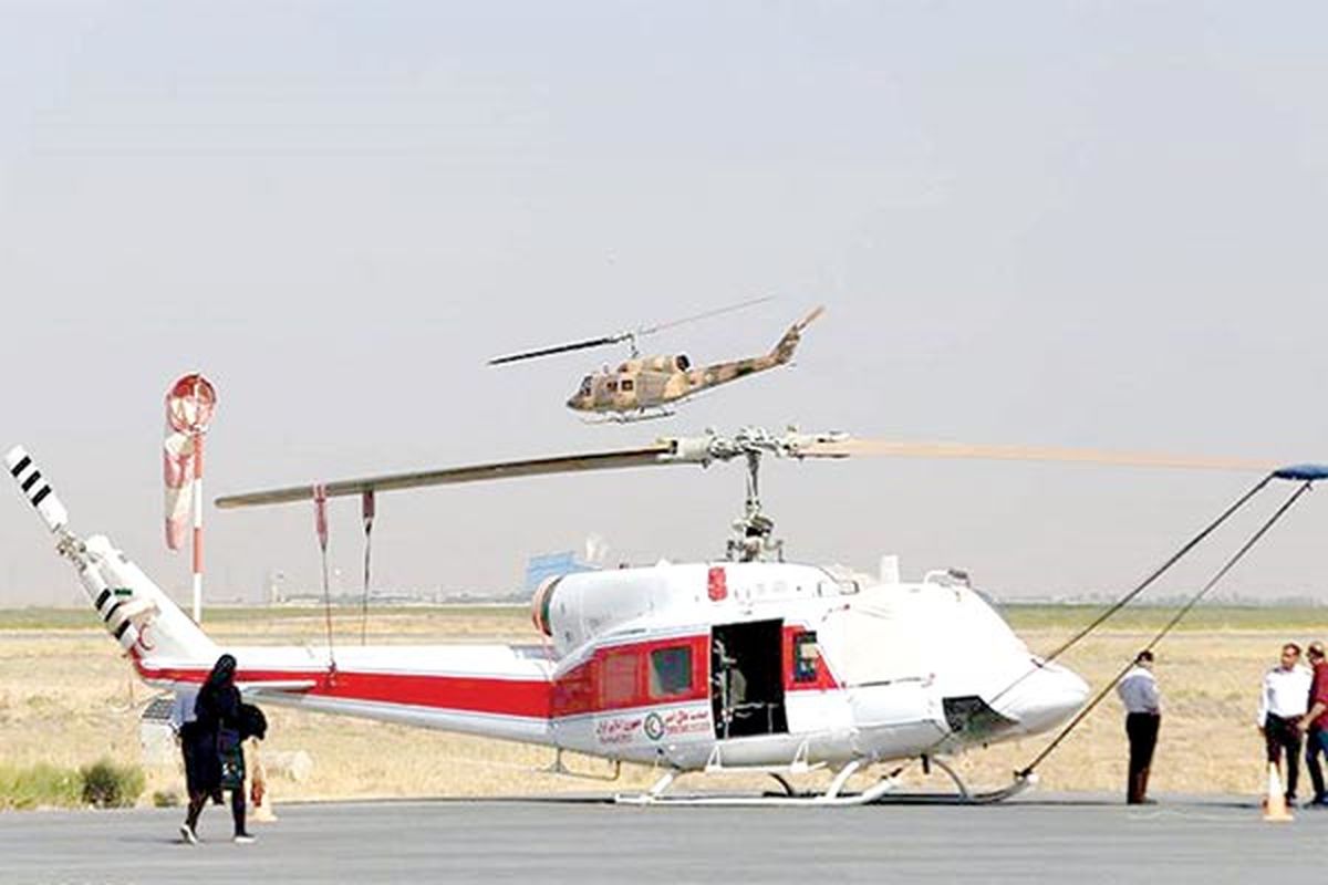 جایگاه های فرود بالگرد اورژانس هوایی در استان، تا پایان سال به ۴۰ پایگاه می رسد