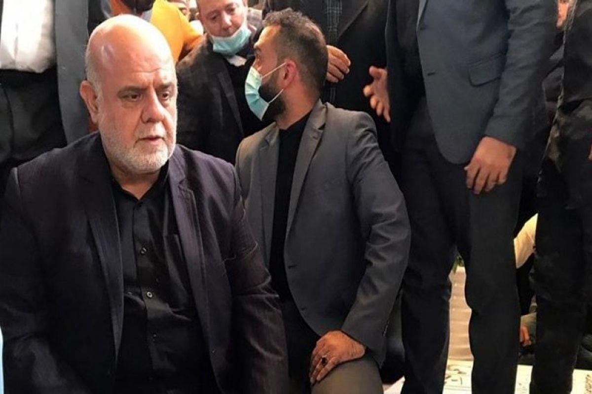 سفیر ایران بر سر مزار شهید «ابومهدی المهندس» در عراق حضور پیدا کرد