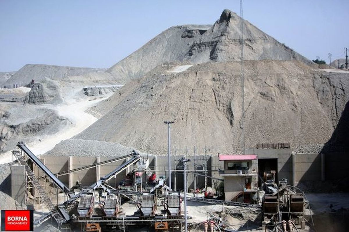 تولید ۲۹۰ هزار تن انواع مواد معدنی در چایپاره آذربایجان‌غربی