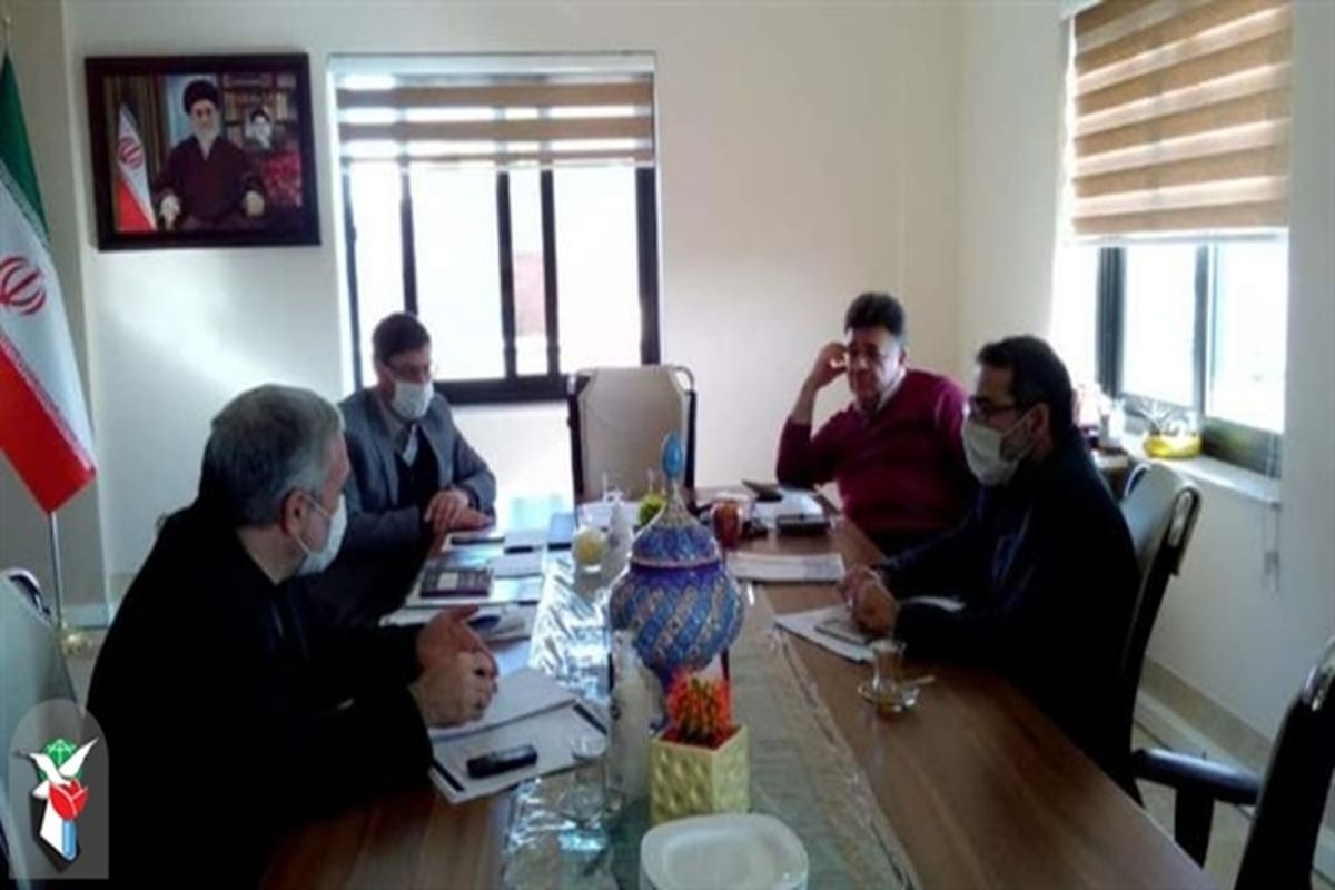 نشست مسئولان بنیاد شهید با رییس سازمان مدیریت و 
برنامه‌ریزی استان زنجان