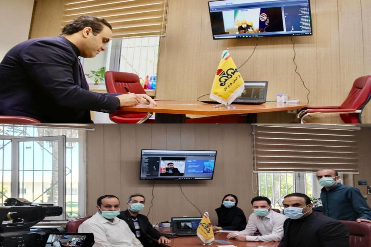 تندیس نقره ای وزارت نفت در دستان شرکت گاز هرمزگان قرار گرفت