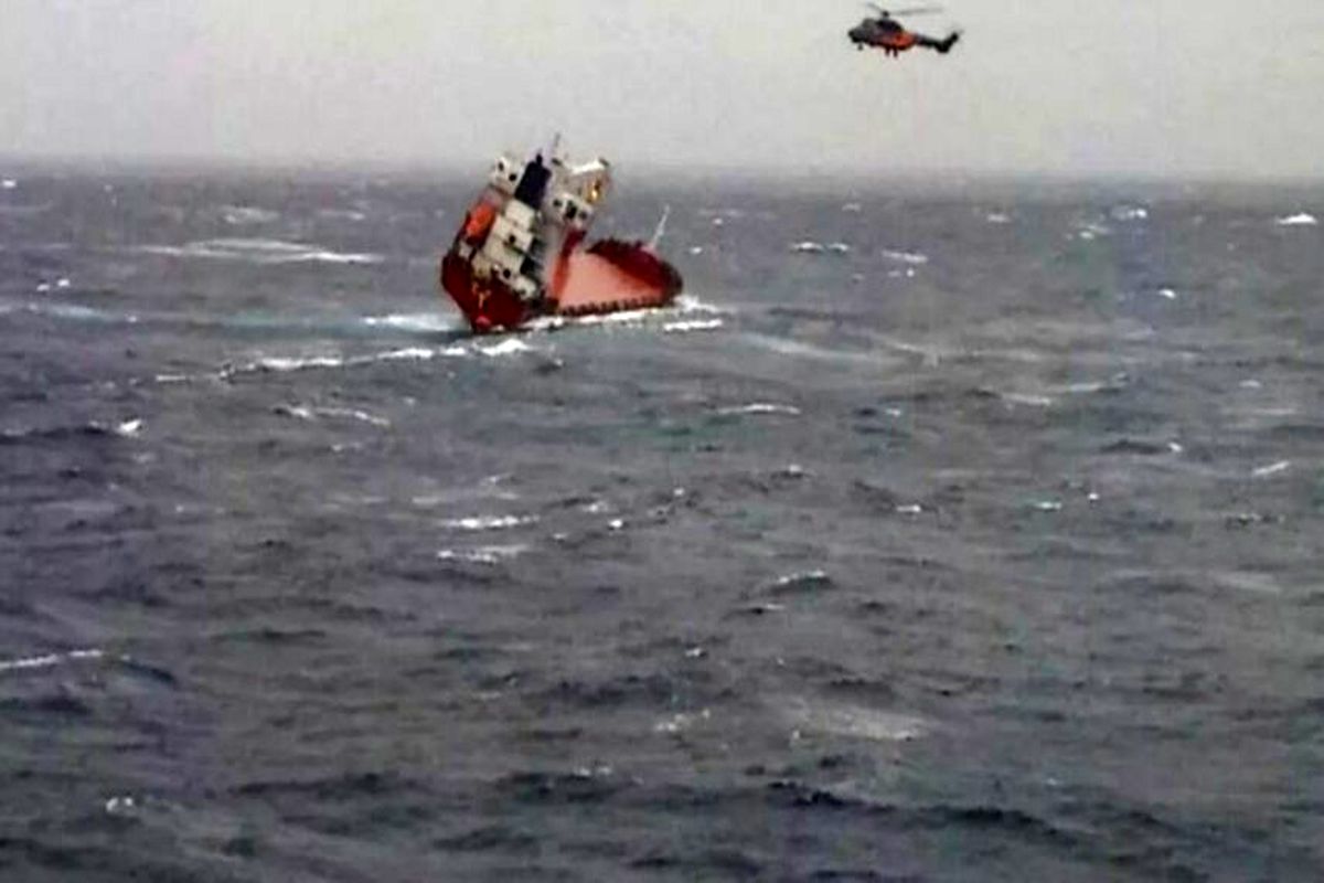 کشتی باری روسیه در دریای سیاه غرق شد