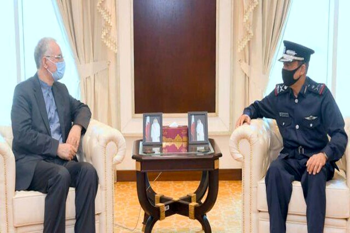 سفیر ایران با رئیس پلیس قطر دیدار کرد