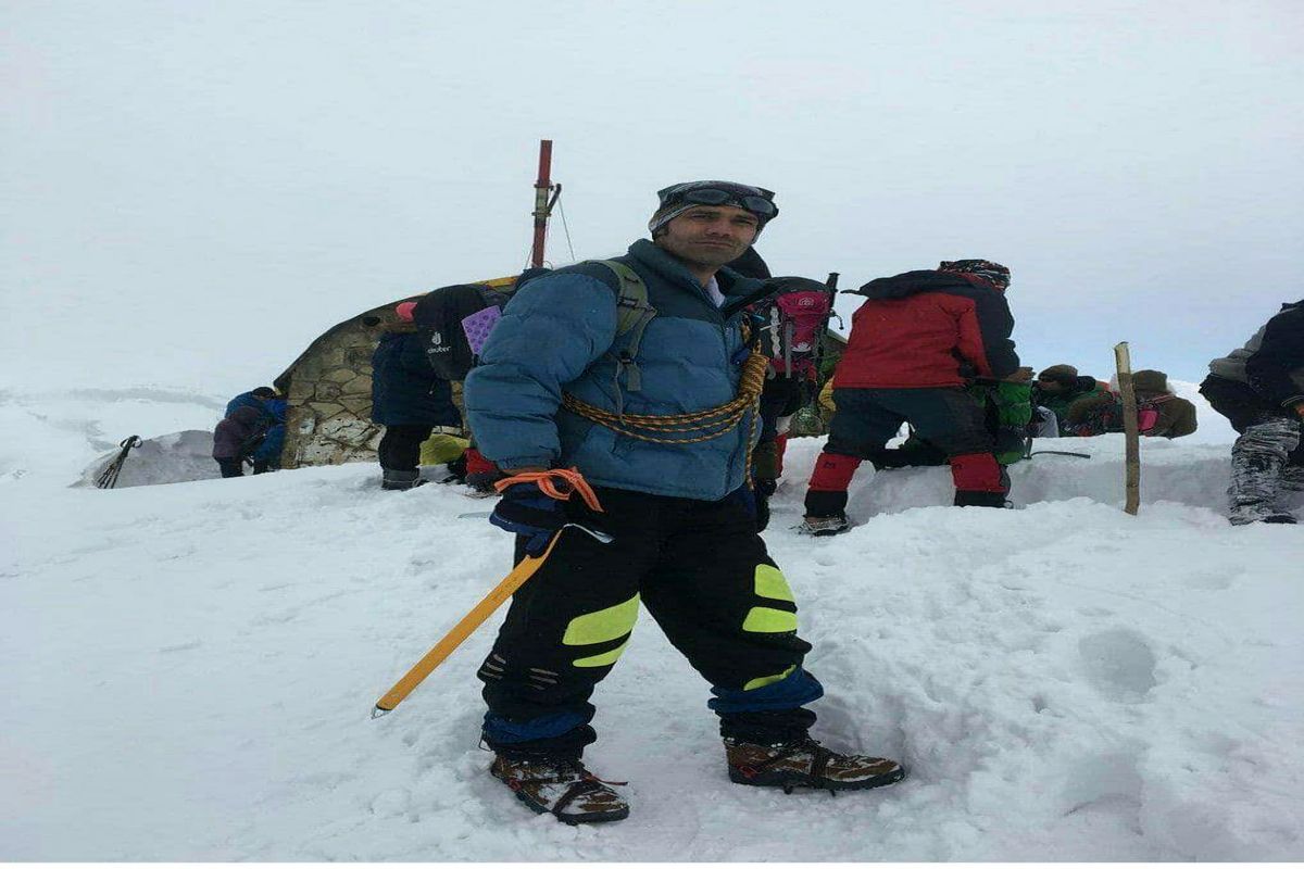 جانباختن کوهنورد لرستانی در حادثه سقوط بهمن کلکچال