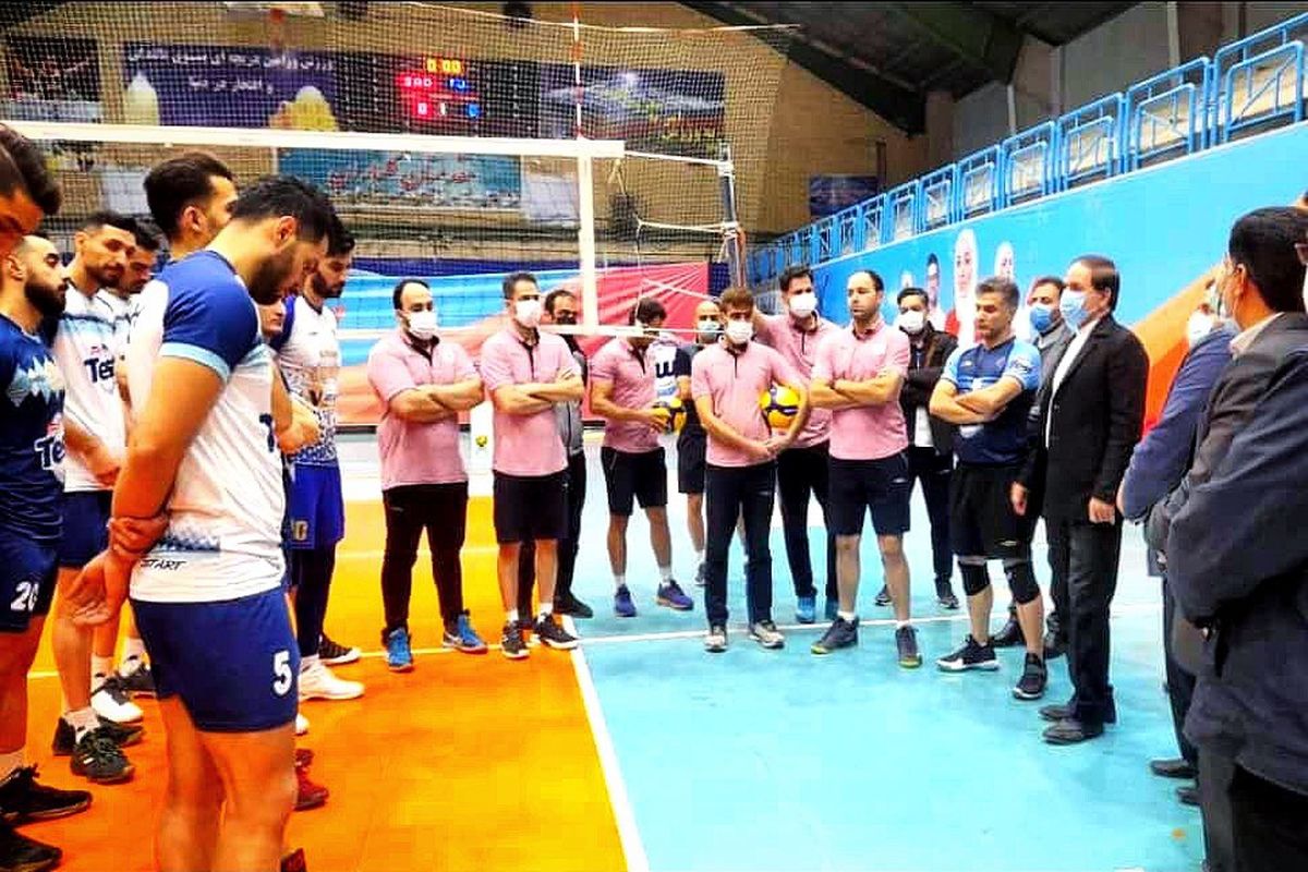 تیم والیبال شهرداری ورامین متعلق به سراسر ایران است