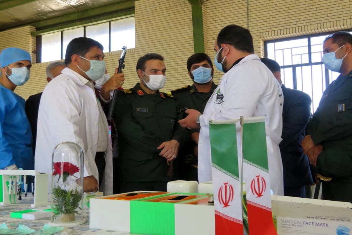 بازدید سردار زهرایی از گروه جهادی بقیه الله (عج)