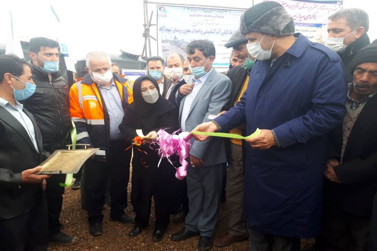 دو طرح عمرانی و درمانی در شهرستان آوج افتتاح شد