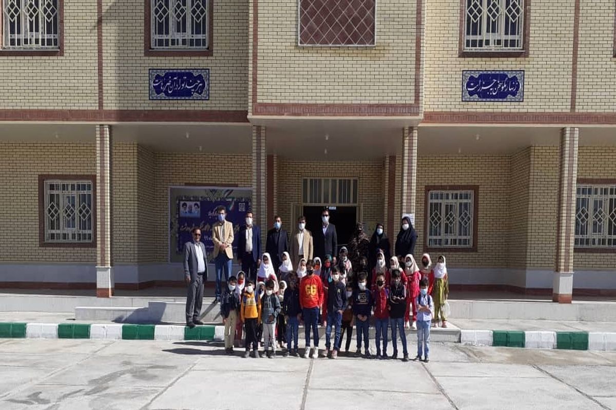 افتتاح مدرسه ۶ کلاسه مسکن مهر در شهر دهدشت