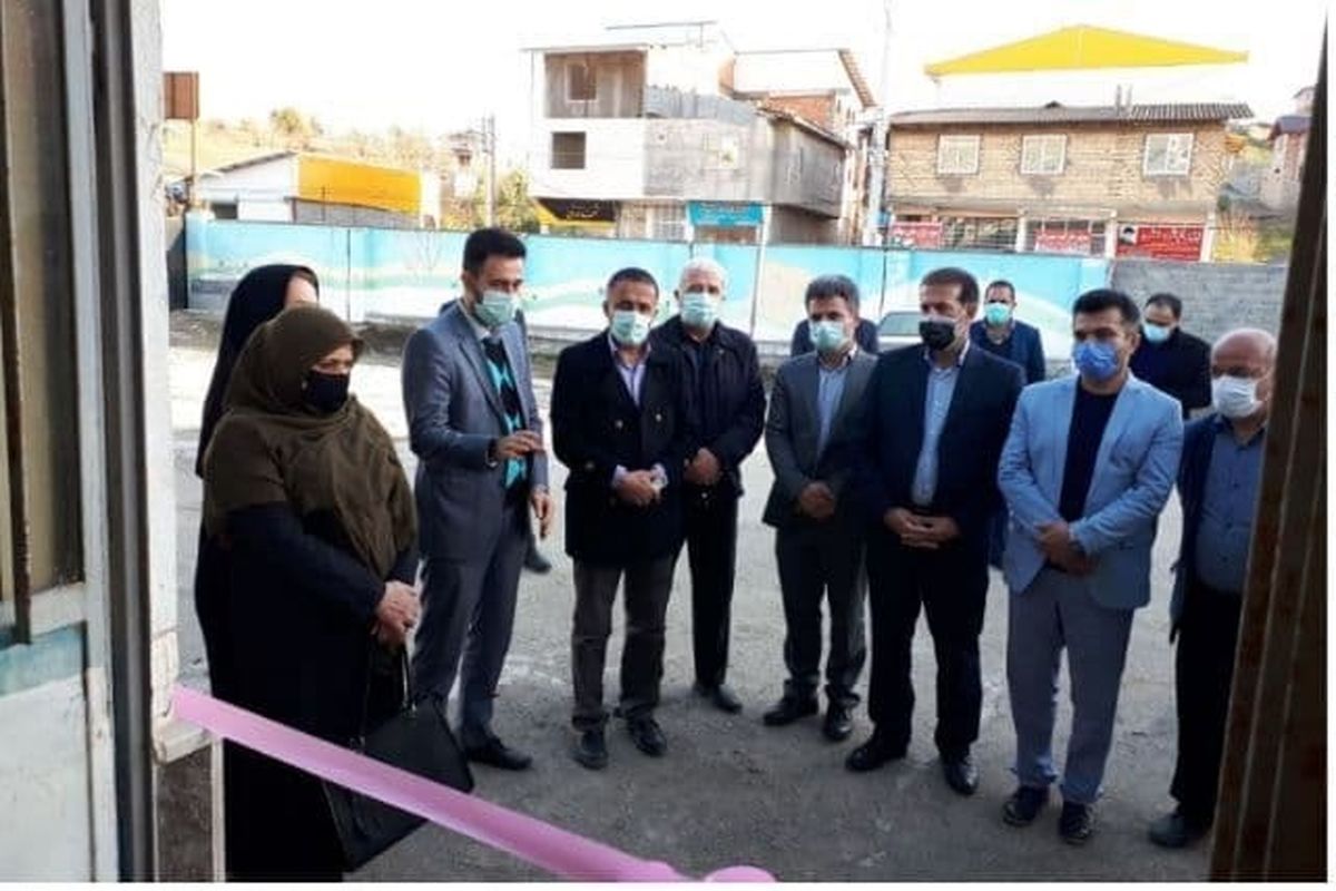 افتتاح خانه ورزش روستایی در روستای کلنو کلاردشت