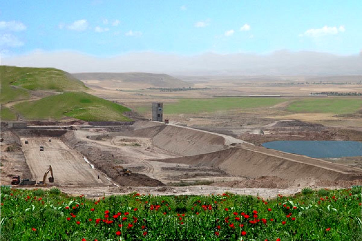 سد مخزنی نهب اواخر اسفند ماه آبگیری می شود