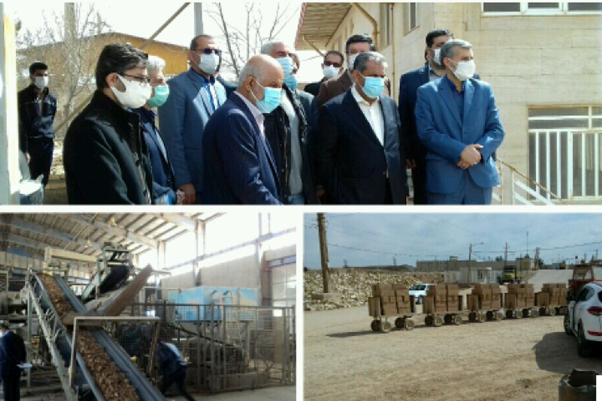 استاندار قزوین از یک واحد تولیدی بازدید کرد