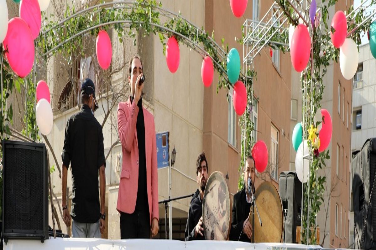 نور افشانی و راه اندازی کارناوال‌های عید مبعث در منطقه ۱۹