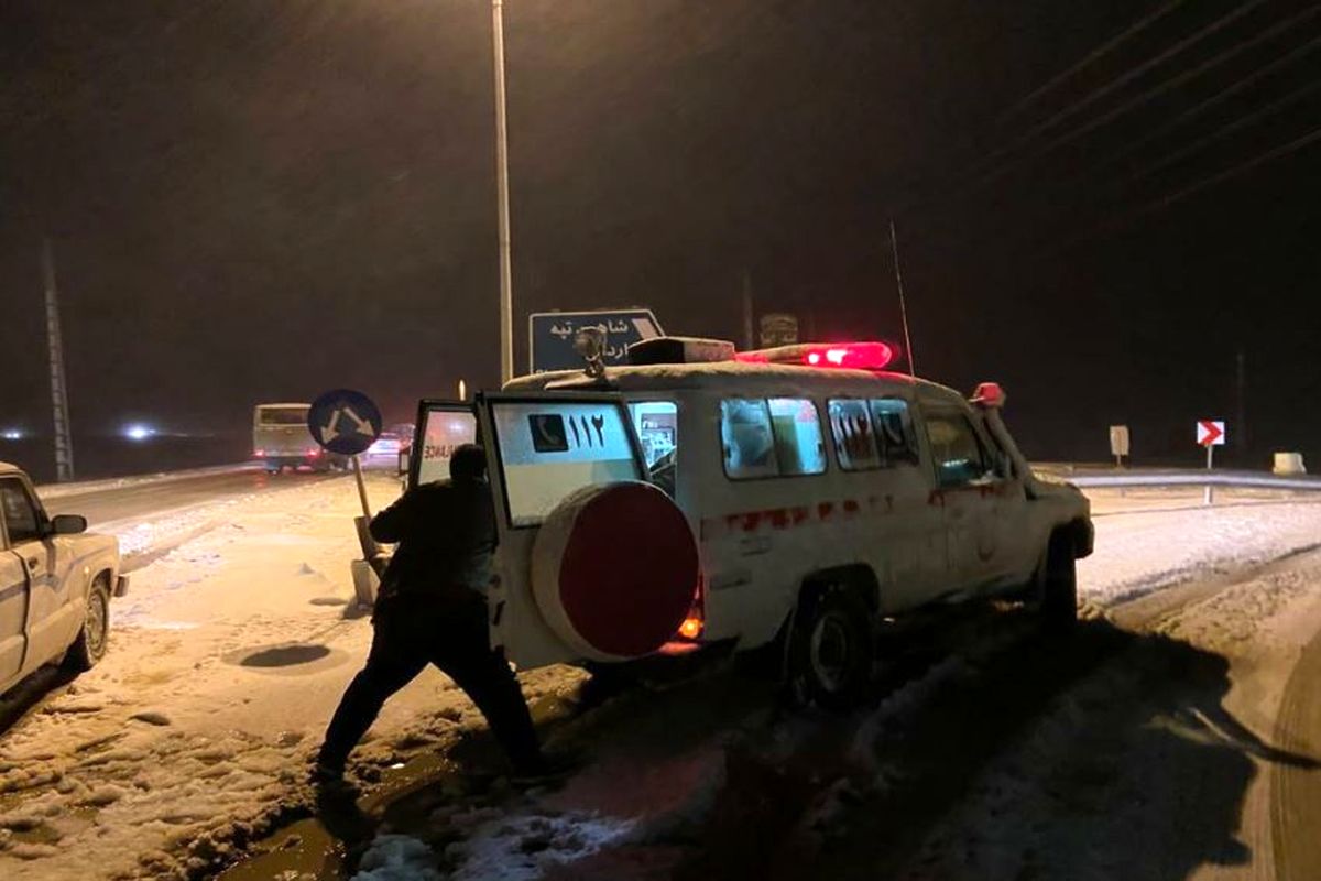 امدادرسانی به بیش از ۴ هزار نفر در قزوین در پی برف و کولاک