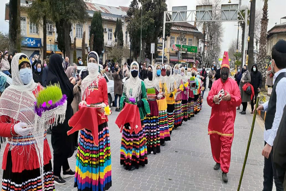 برگزاری آیین سنتی استقبال از نوروز در شهرستان رودسر