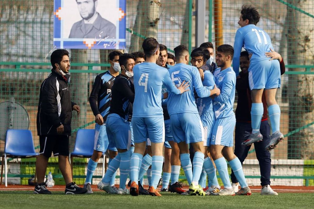 صعود مقتدرانه تیم فوتبال جوانان پیام به لیگ برتر