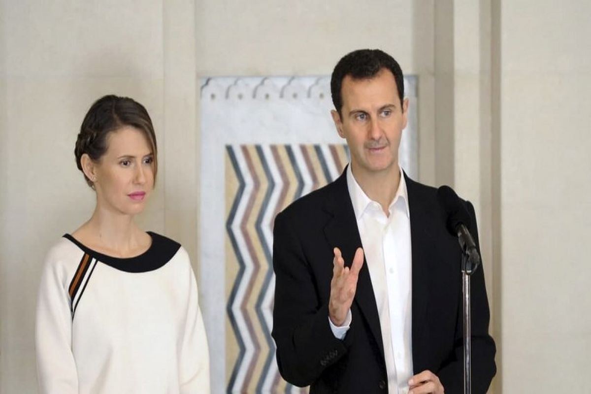 آخرین وضعیت بشار اسد و‌ همسرش در پی ابتلا به کرونا