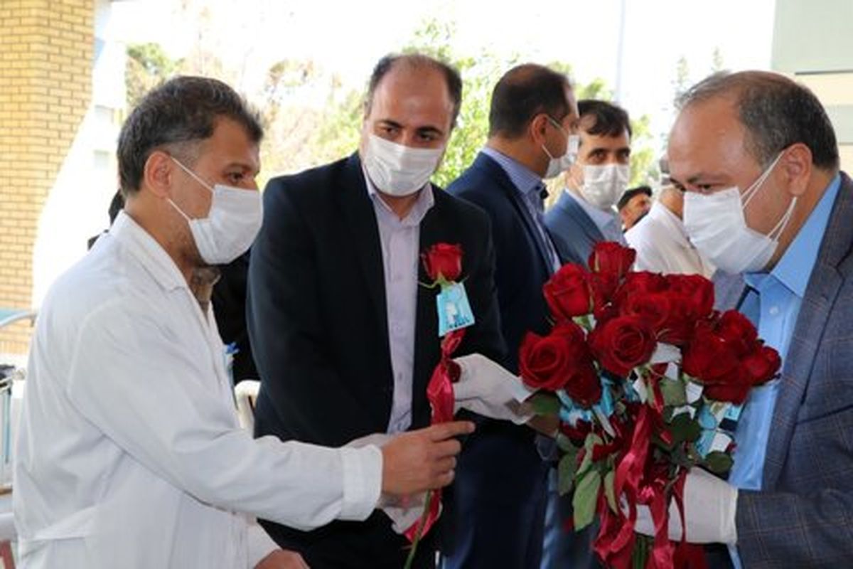 تقدیر  از کادر درمانی کرونا در اصفهان /خارح شدن غرضی از لیست مراکز  بیماران کرونایی