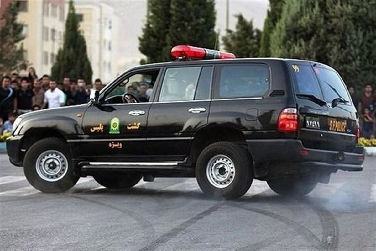 تعقیب و گریز پلیس در خیابان های تهران + فیلم