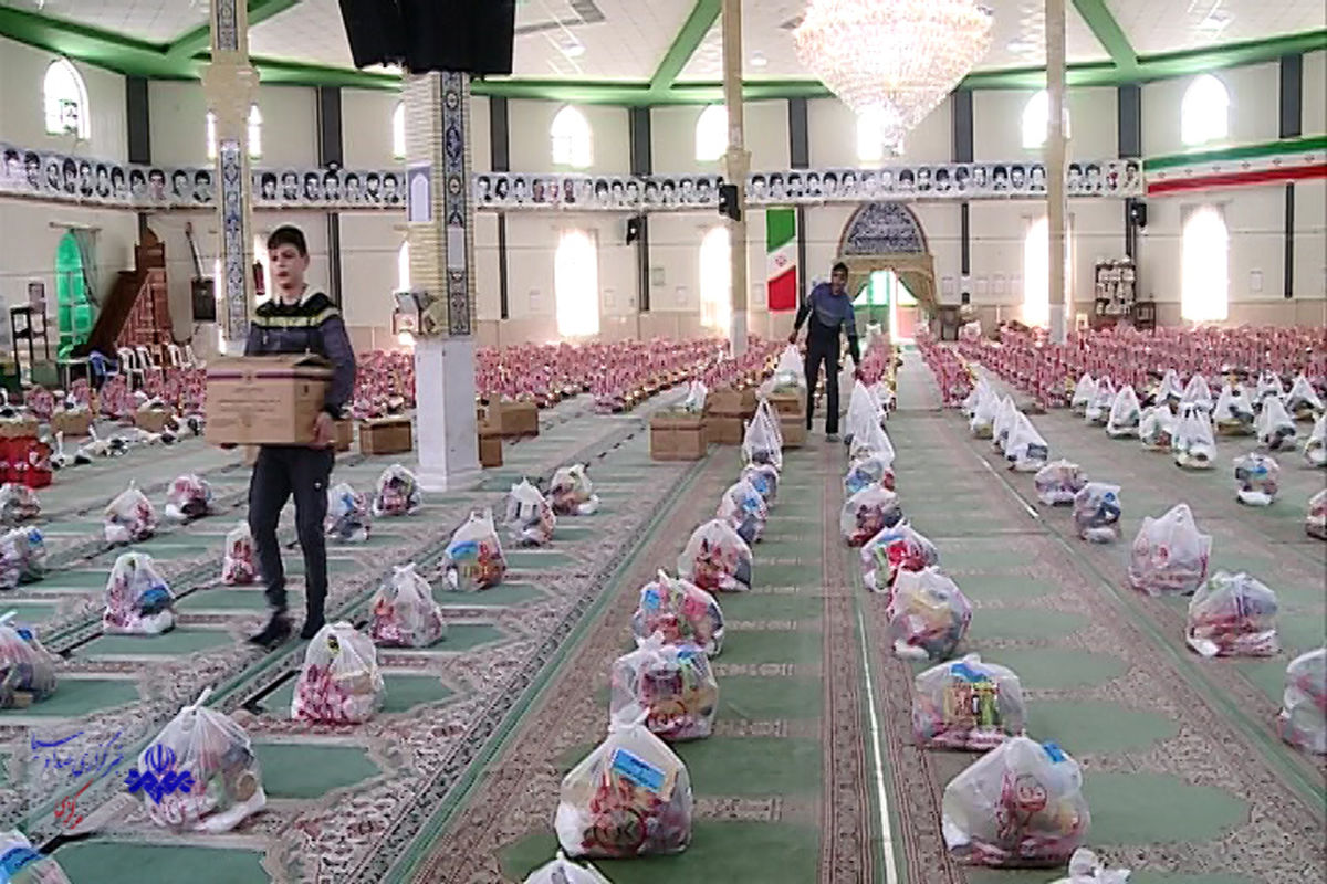 اهداء ۲۶۰۰ بسته غذایی هم‌زمان با اجرای رزمایش کمک مؤمنانه در رزن و درگزین