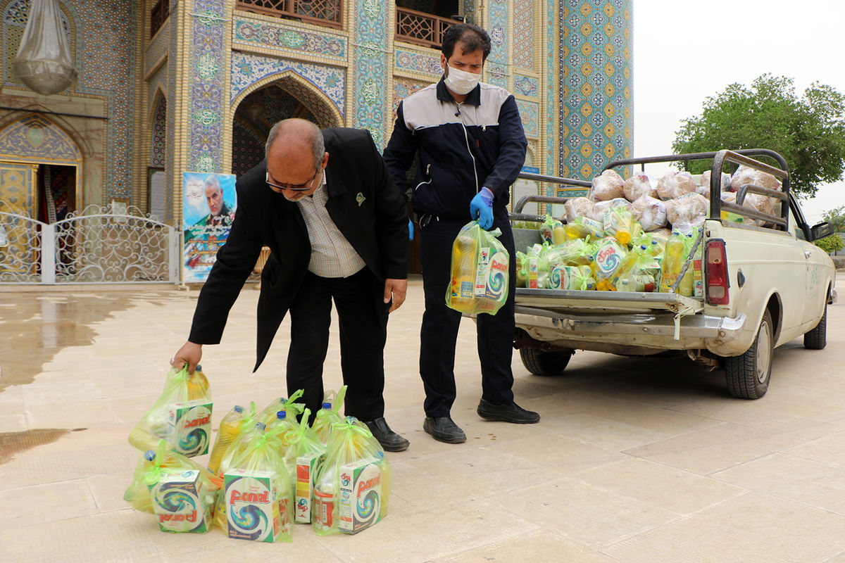 توزیع ۳۰ هزار بسته معیشتی برای ۹۳ هزار خانوار