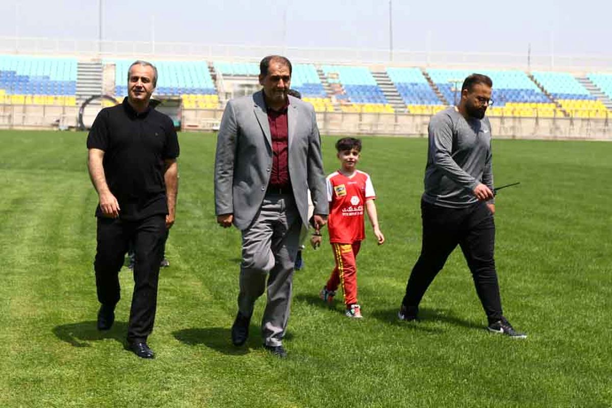 سرپرست باشگاه پرسپولیس از ورزشگاه شهید کاظمی بازدید کرد
