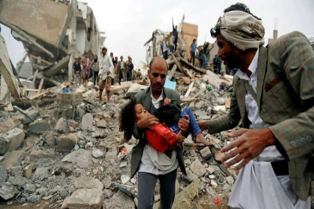 کشته شدن چهار شهروند یمنی در حمله توپخانه ای مزدوران سعودی