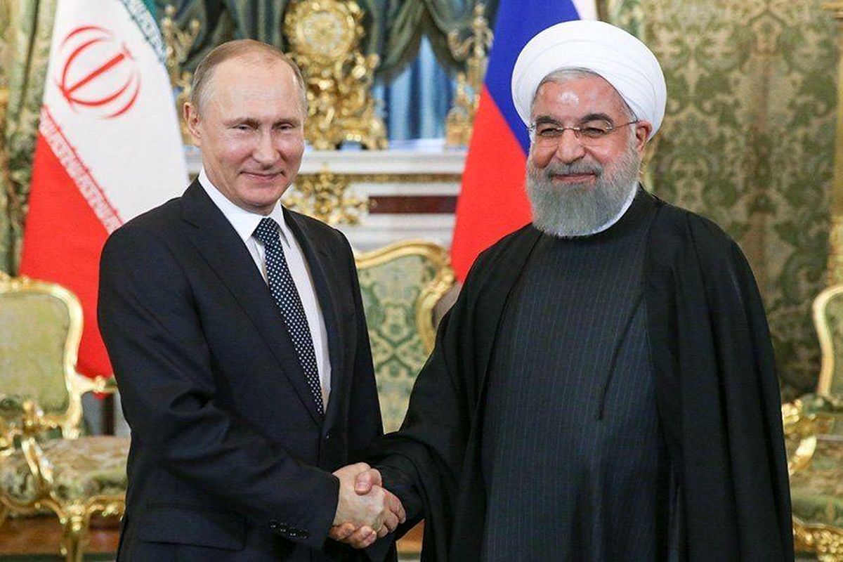 روحانی به پوتین تبریک گفت