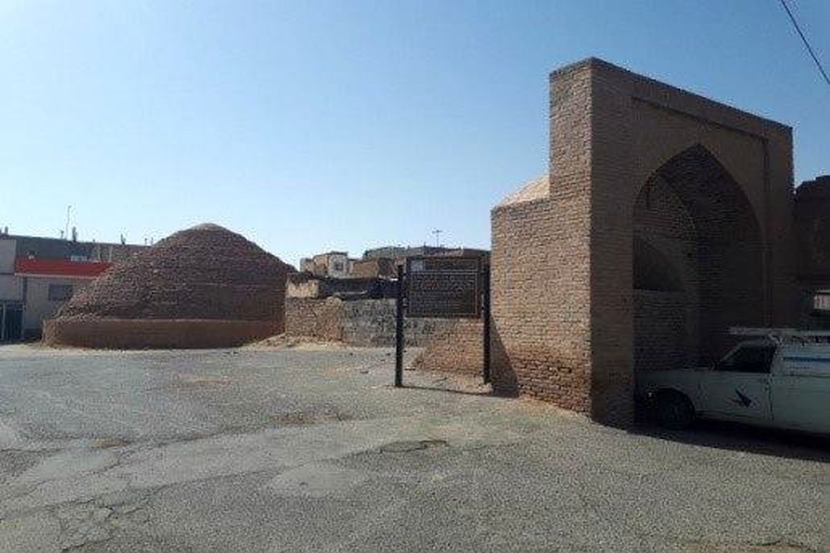 مرمت آب انبار حاجی نظام کاشمر