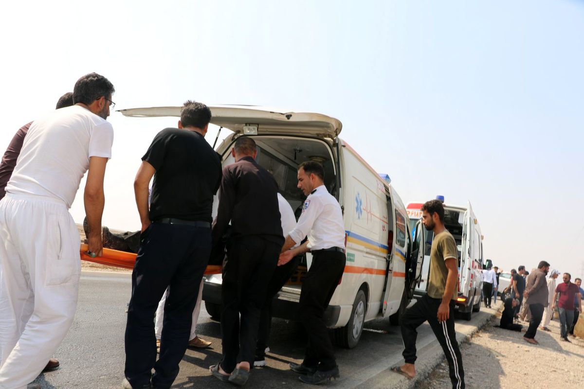 ۵ کشته و زخمی در تصادف شدید تبریز