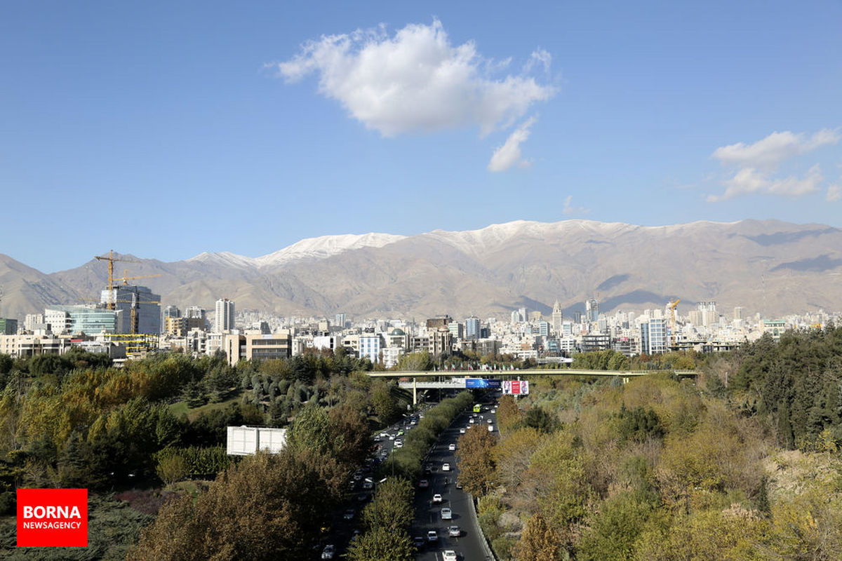 آلودگی هوا در راه تهران