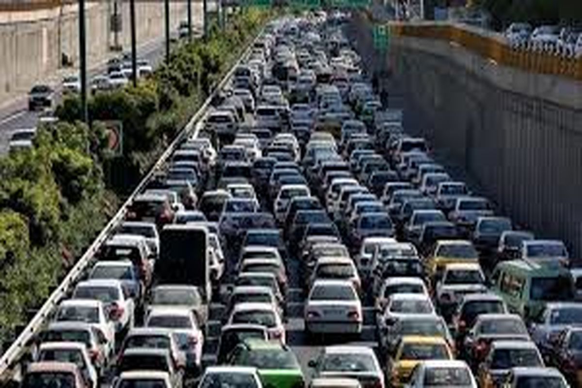 ترافیک در اتوبان های پایتخت