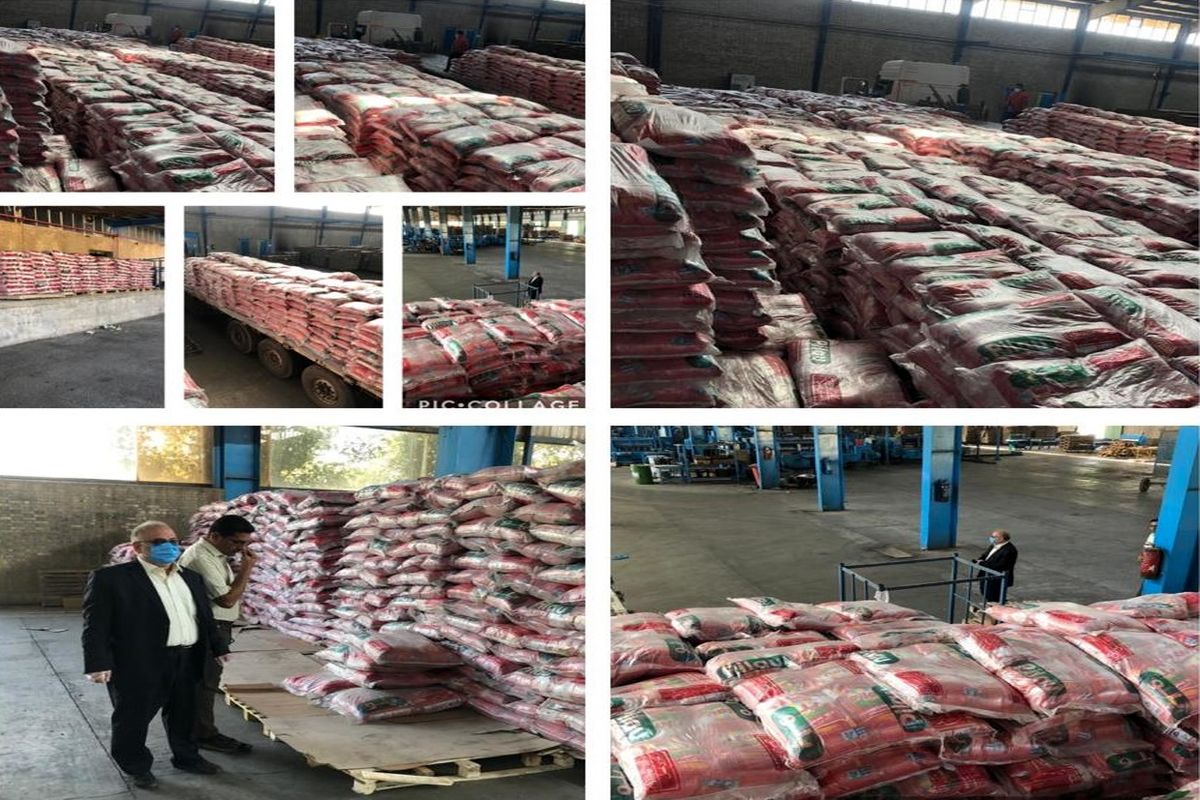 کشف ۳۲۱ تُن برنج احتکار شده در شهرستان باوی